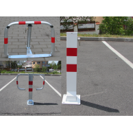 Sklopné parkovací sloupky, zábrany (9)