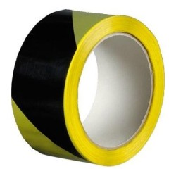 Výstražná páska žlutočerná