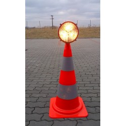 Dopravní kužel se světlem