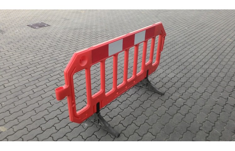 Plotová zábrana plastová, oranžová