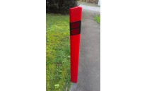 Směrový sloupek Z11c červený