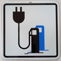 Dodatková tabule - Dobíjecí stanice