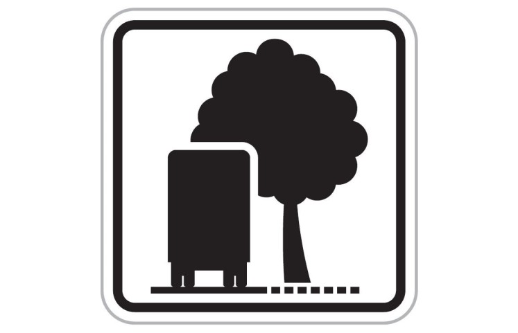 Dopravní značka E17 - Nedostatečný průjezdní profil vozovky Dopravní značka E17 - Nedostatečný průjezdní profil vozovky