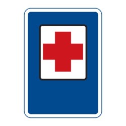 Dopravní značka IJ3 - První pomoc