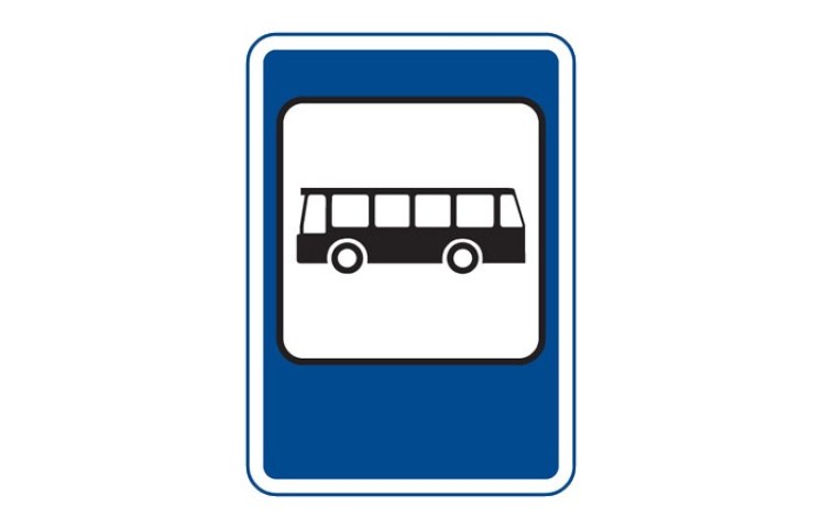 Dopravní značka IJ4c - Zastávka autobusu