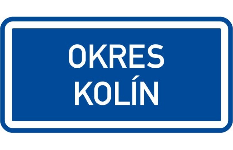 Dopravní značka IS14 - Hranice územního celku