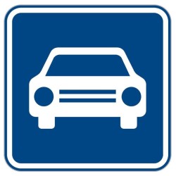 Dopravní značka IZ2a - Silnice pro motorová vozidla