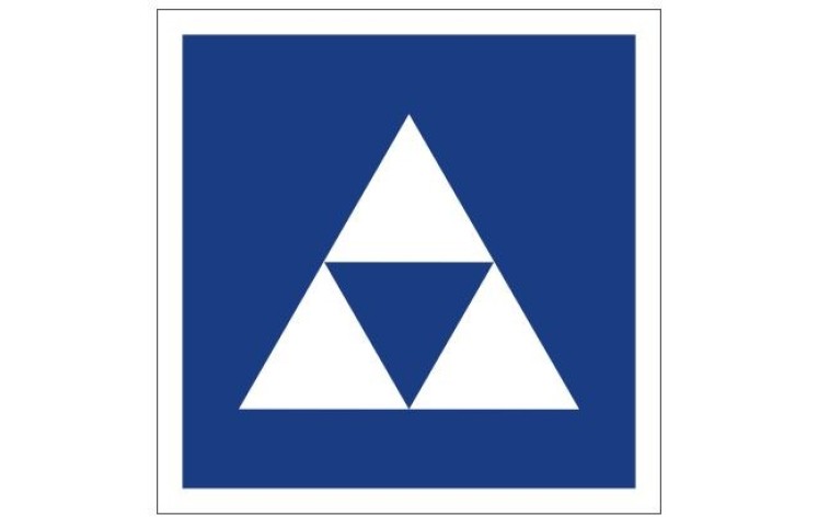 Plavební znak E5.5 - Místo vyhrazené pro stání plavidel určených k plavbě tlačením Plavební znak E5.5 - Místo vyhrazené pro stání plavidel určených k plavbě tlačením