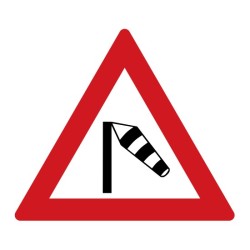 Dopravní značka A16 - Boční vítr