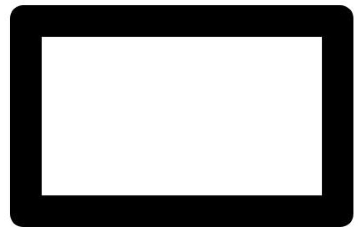 Železniční značka - Konec nástupiště