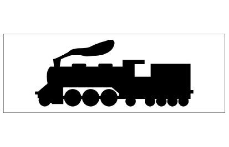 Železniční značka - Lokomotiva Železniční značka - Lokomotiva