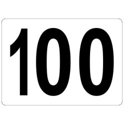 Železniční značka - Rychlostník N