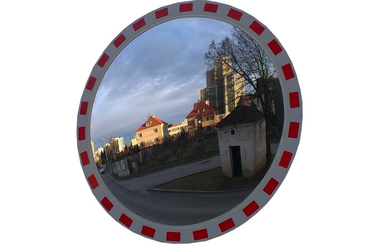 Dopravní zrcadlo kruhové