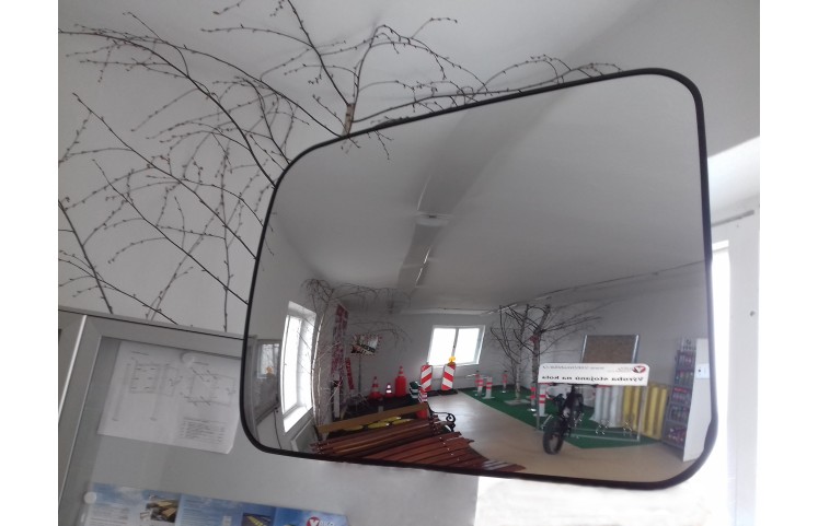 Kontrolní zrcadlo obdélníkové