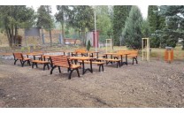 Lavička Historia, litinová