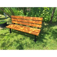 Litinová lavička Castel