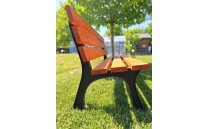 Litinová lavička Castel