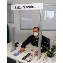 Ochranná přepážka - model s čelní zástěnou