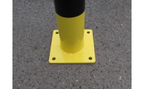 Ochranný sloupek žlutočerný