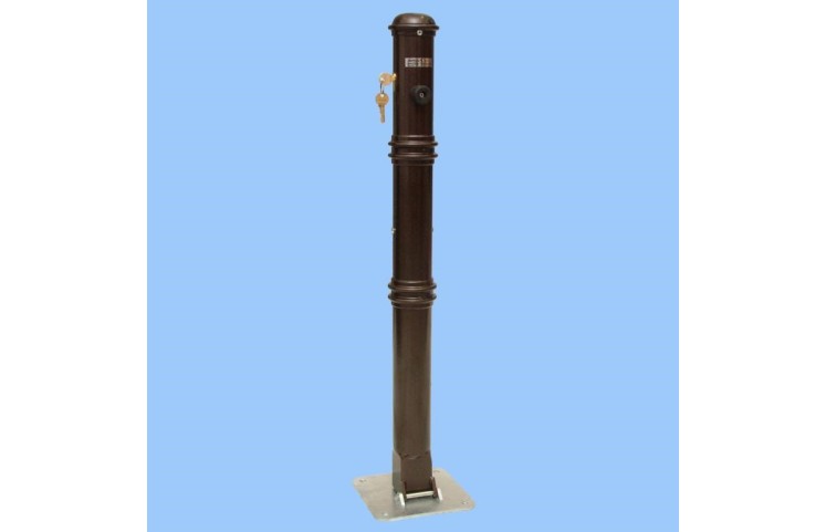 Ochranný sloupek zdobený sklopný