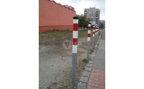 Ochranný sloupek s reflexní fólií Ochranný sloupek s reflexní fólií