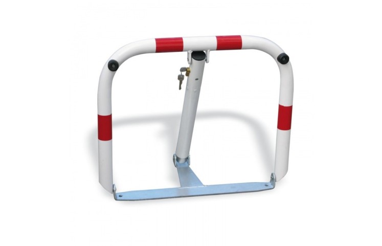 Sklopná parkovací zábrana U-60, komaxit