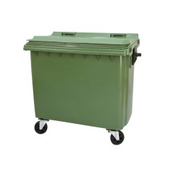 Plastový kontejner s plochým víkem